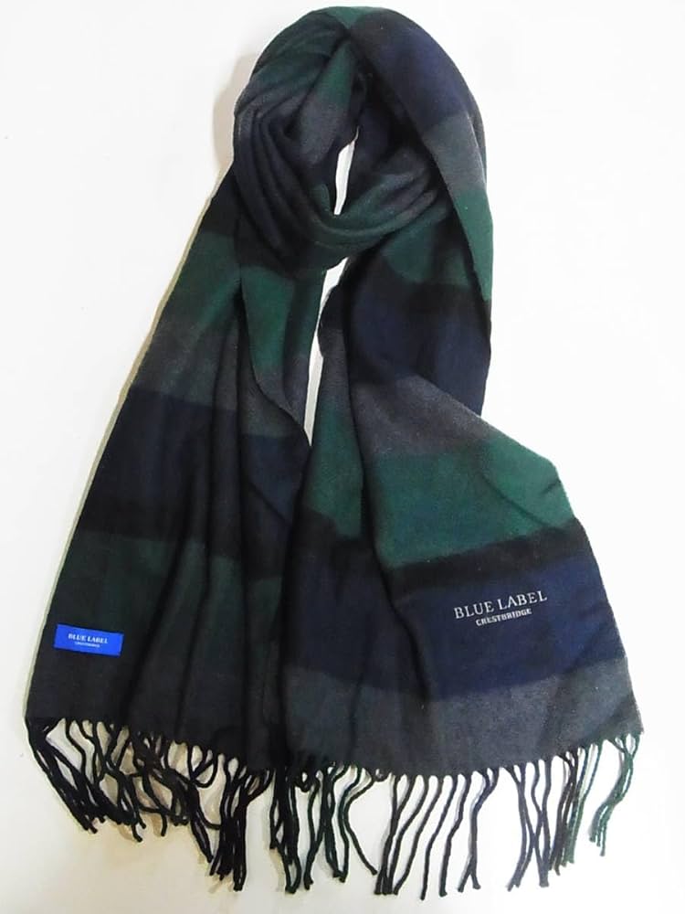 BLUE LABEL CRESTBRIDGE ストール 新品 クレストブリッジチェックマフラー（マフラー・ストール